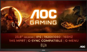 AOC Gaming 24G2SP - 24 Zoll FHD Monitor bietet einen guten Preiseinstieg in die Welt der Gaming Monitore. - Bild: AOC