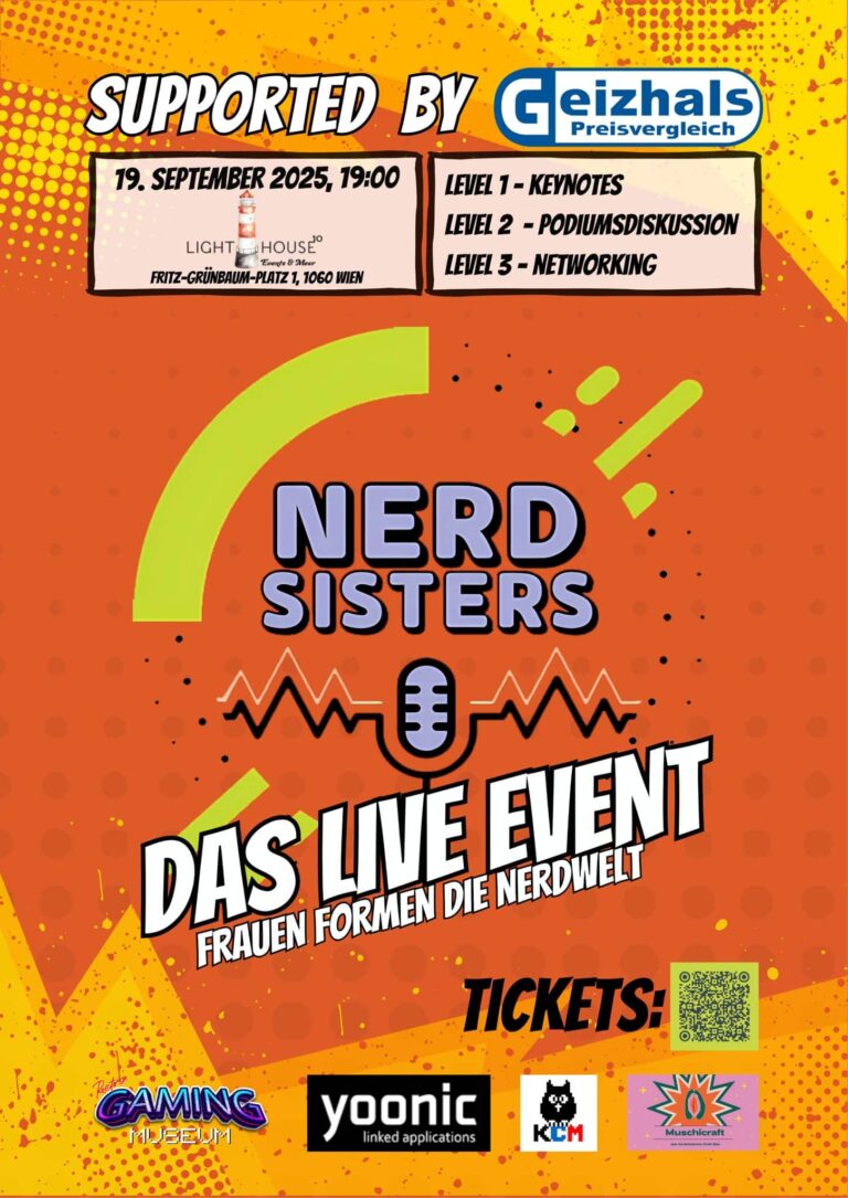 Nerd Sisters Live: Ari lädt zum zweiten Live-Event – Gewinne 2 Tickets!