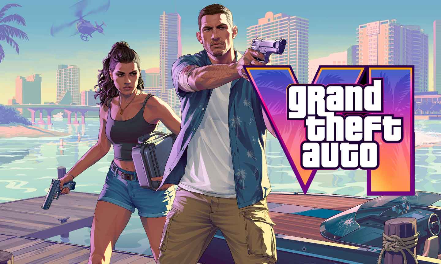 Cover von GTA 6 Grand Theft Auto VI (GTA 6) erscheint am 19. November 2026 für PS5 und Xbox Series X/S. - Bild: Rockstar Games - Montage